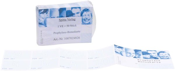 Prophylaxe-Bonuskarte 50 Stück