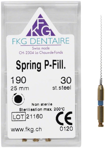 FKG Feder-Pastenstopfer 4 Stück 25 mm ISO 030