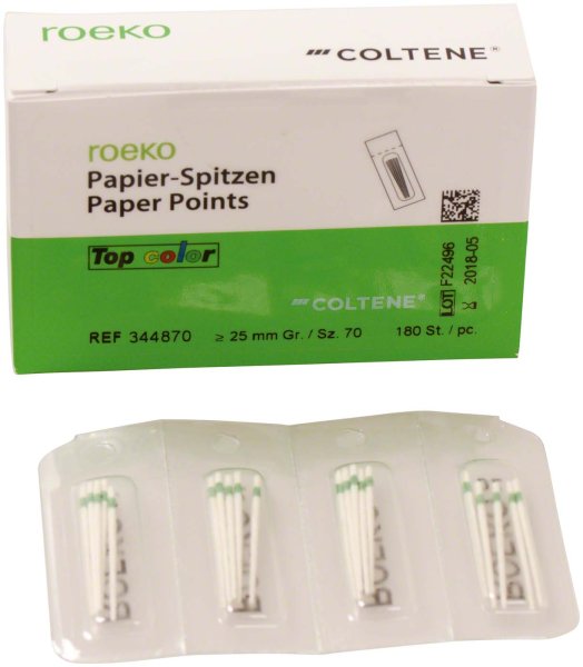 roeko Papier Spitzen Top color **Cellpackung** 180 Stück ISO 070