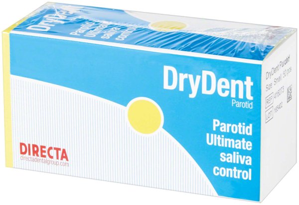 DryDent® Parotid 50 Stück 40 x 36 x 2 mm, Größe S
