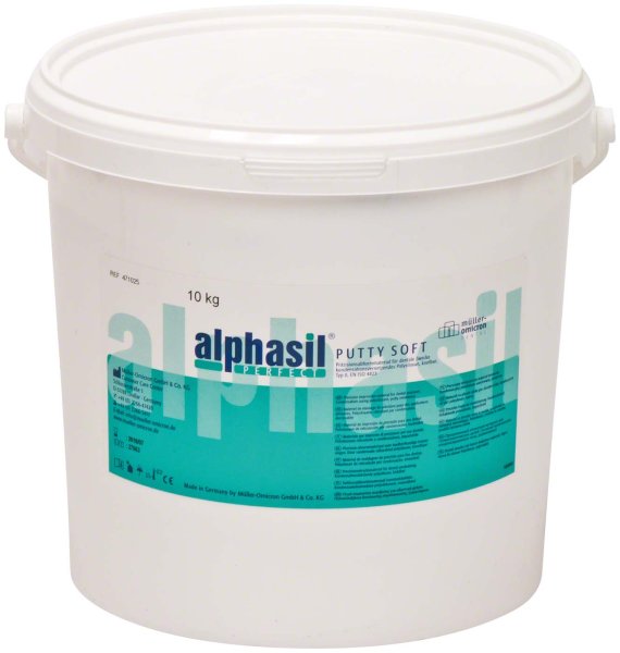 alphasil® PERFECT **Eimer** 10 kg PUTTY SOFT, weiß