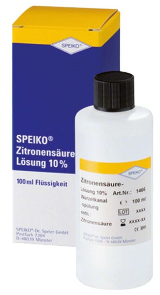 SPEIKO® Zitronensäure-Lösung 10% 100 ml Lösung mit Easy-Quick Entnahmesystem