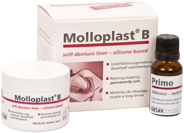 Molloplast® B **Kombipackung** 45 g Dose, 15 ml PRIMO Haftvermittler