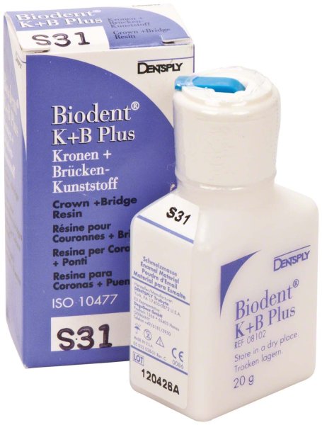 Biodent® K+B Plus Massen 20 g Pulver schmelz 31