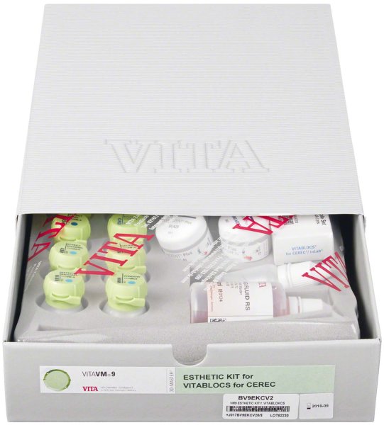 VITA VM® 9 Zusatzmassen **Esthetic Kit** Zusatzsortiment für VITABLOC S