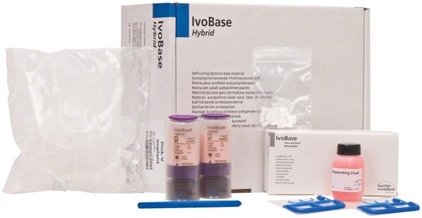 IvoBase® Hybrid **Kapsel Set** 20 vordosierte Kapseln pink-V implant