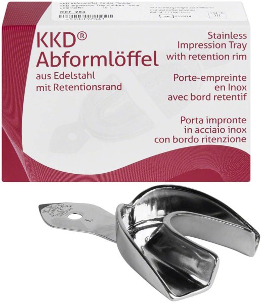 KKD® Abformlöffel Kieferorthopädie UK-15, L, voll