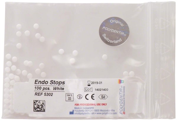 Endo Stops 100 Endo-Stopper weiß