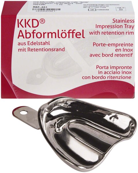 KKD® Abformlöffel unbezahnt OK-1 FDXL, voll