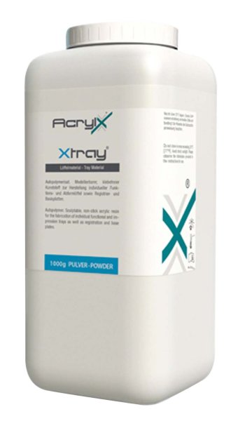 Xtray® 1.000 g Pulver weiß opaque