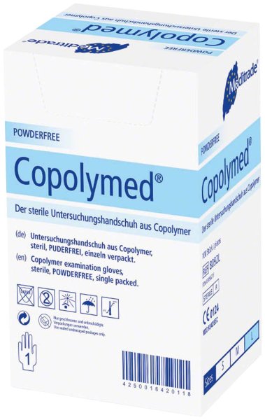 Copolymed™ **Karton** 12 x 100 Stück puderfrei, steril, weiß, L