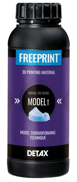 FREEPRINT® model T 1 kg Kunststoff 385 nm, transparent-blau