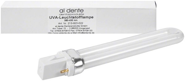 LUXOMINI Leuchtstofflampe 9 W, 350 - 400 nm