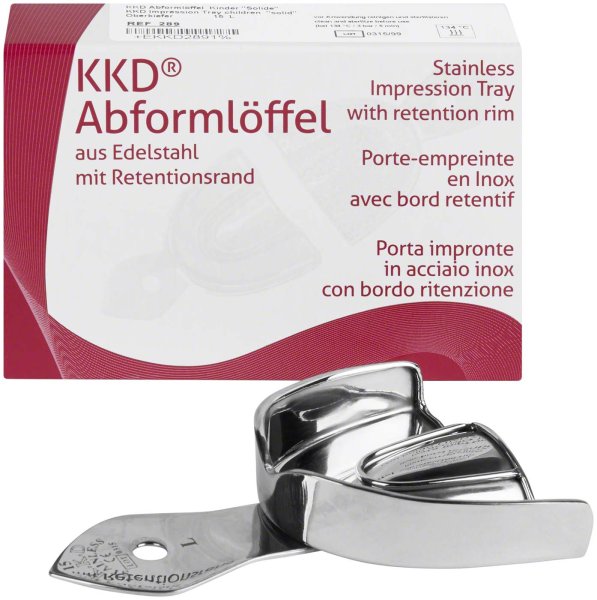 KKD® Abformlöffel Kieferorthopädie OK-15, L, voll