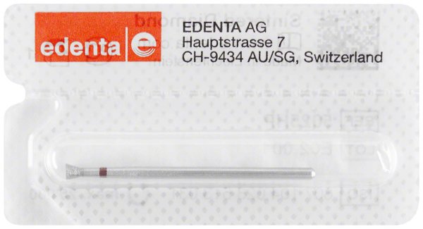 Sinterdiamanten 50 rot fein, HP, Figur 023, 2 mm, ISO 031