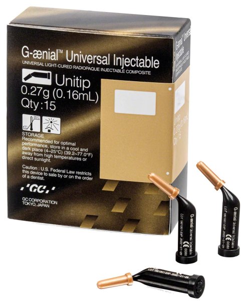 GC G-ænial® Universal Injectable 15 x 0,16 ml Unitip AO2