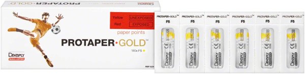 ProTaper Gold® Papierspitzen 180 Stück F5