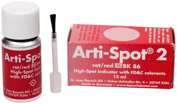 Arti-Spot® 15 ml rot, für Keramik, BK 86