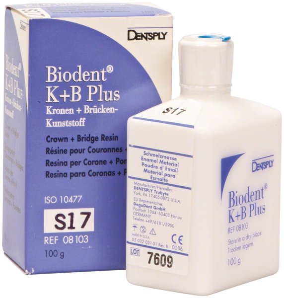 Biodent® K+B Plus Massen 100 g Pulver schmelz 17