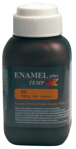 Enamel plus Temp 100 g Pulver dentin C2