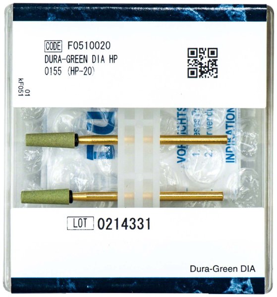 Dura-Green DIA 3 Stück TC4, HP, ISO 040