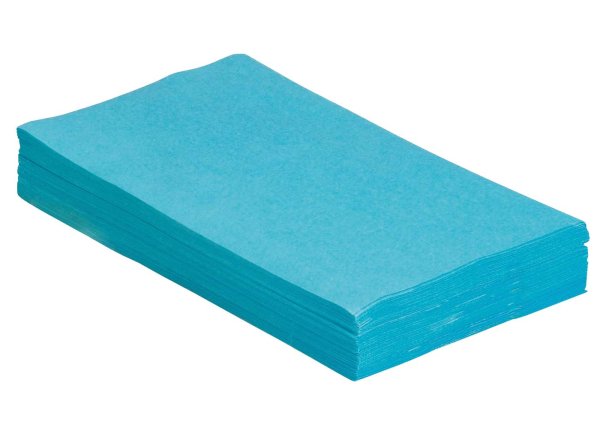 Monoart® Traypapier für Normtrays **Blisterpackung** 250 Stück 18 x 28 cm, lagunablau