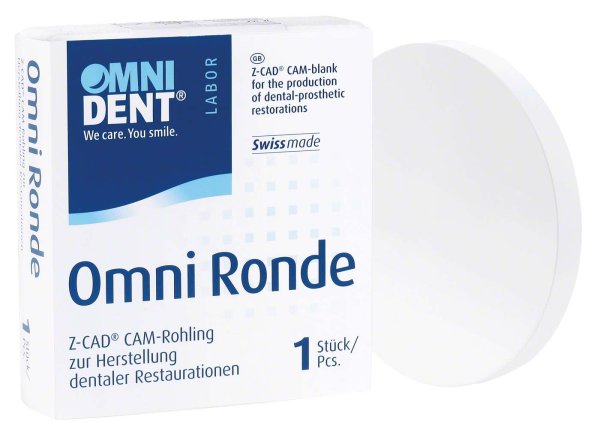 Omni Z-CAD One4All Ronden Ø 98,5 mm, H 10 mm, A1