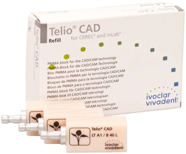 Telio® CAD 3 Stück Gr. B40L, A1 LT