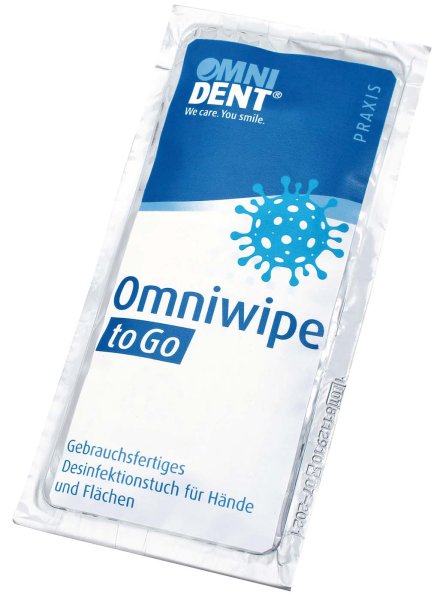 Omniwipe to Go 18,5 x 20 cm