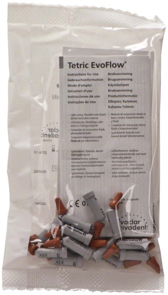 Tetric EvoFlow® 20 x 0,2 g Cavifil A3,5