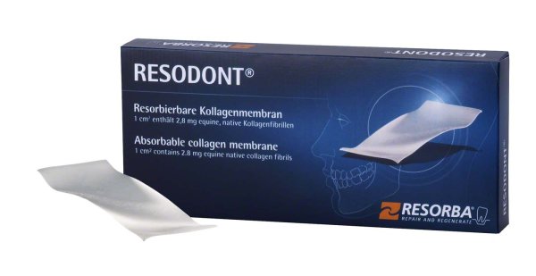 RESODONT® Kollagenmembran 64 x 25 mm