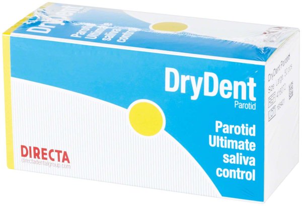DryDent® Parotid 50 Stück 50 x 43 x 2 mm, Größe L