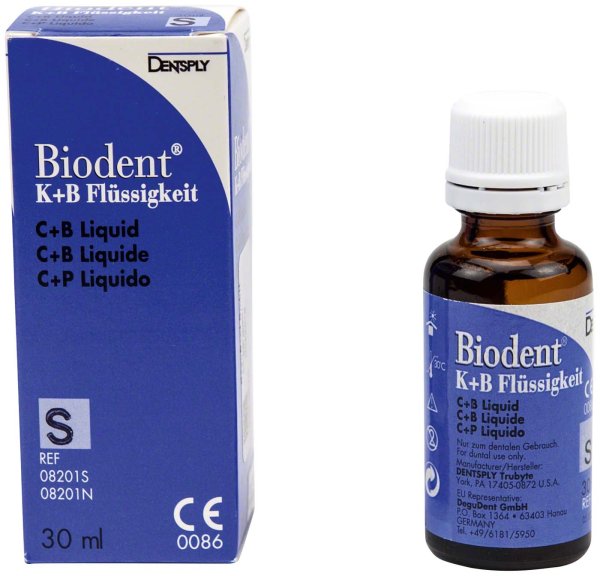 Biodent® K+B Plus Flüssigkeiten 30 ml Flüssigkeit "S", für die Schichttechnik