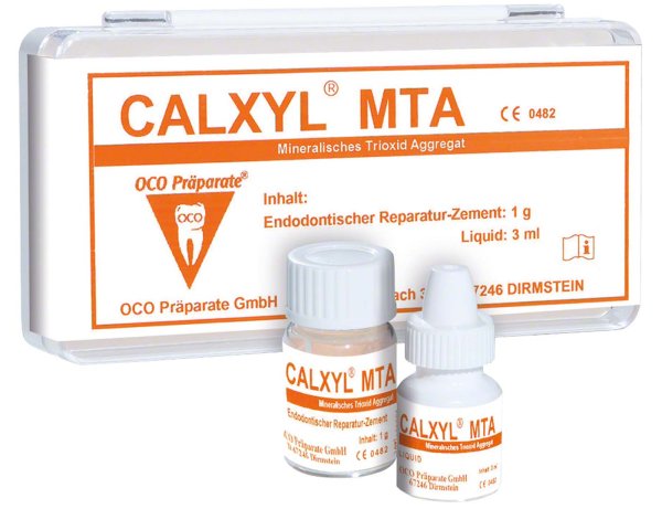 CALXYL® **Packung MTA** 3 ml Flüssigkeit, 1 g Pulver