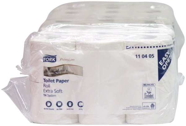 TORK® Premium Toilettenpapier extra weich **Karton** 7 x 6 Rollen 4-lagig, extra weich