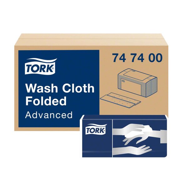 TORK® weiches Waschtuch **Karton** 20 x 120 Stück 4-lagig