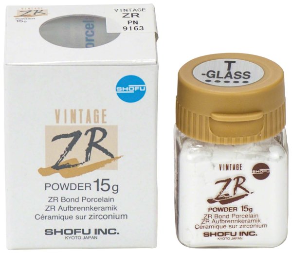 VINTAGE ZR 15 g Pulver enamel effekt T-GLASS