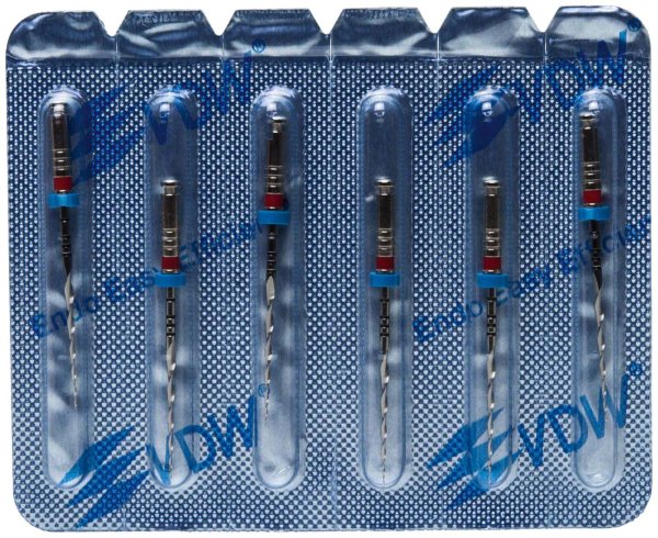 Mtwo® **Blisterpackung** 6 Instrumente ABT 16 mm, 25 mm, Taper.06, ISO 025