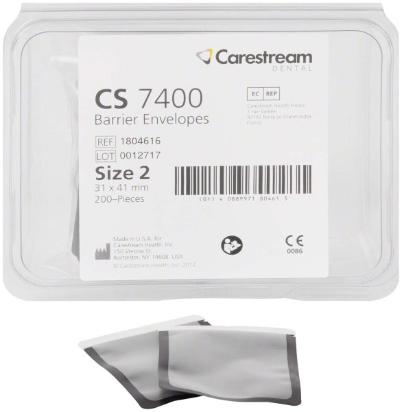 Schutzhüllen für CS 7400 200 Stück Gr. 3