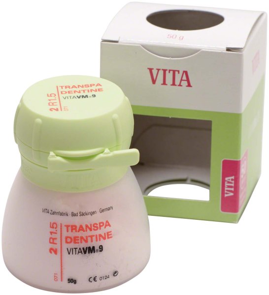 VITA VM® 9 3D-MASTER® 50 g Pulver transpa dentine 2R1.5