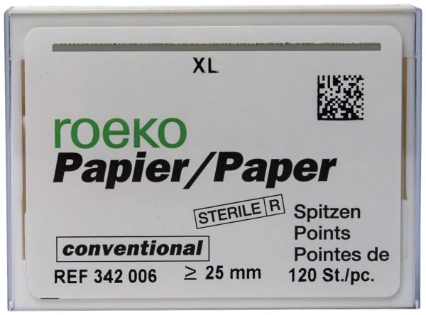 roeko Papier Spitzen conventional 120 Stück XL