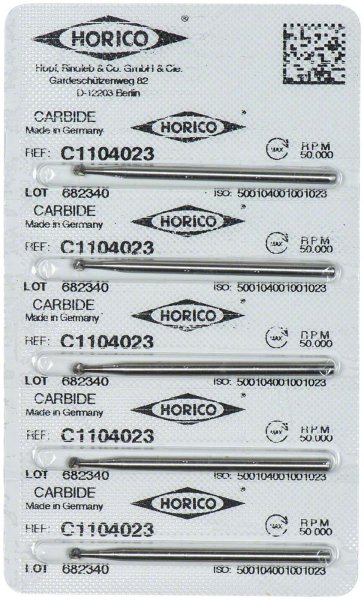 HM-Bohrer C1 5 Stück HP, Figur 001, ISO 023