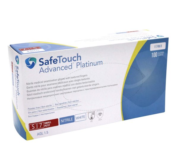 Medicom® SafeTouch® Advanced Platinium 100 Stück puderfrei, weiß, S