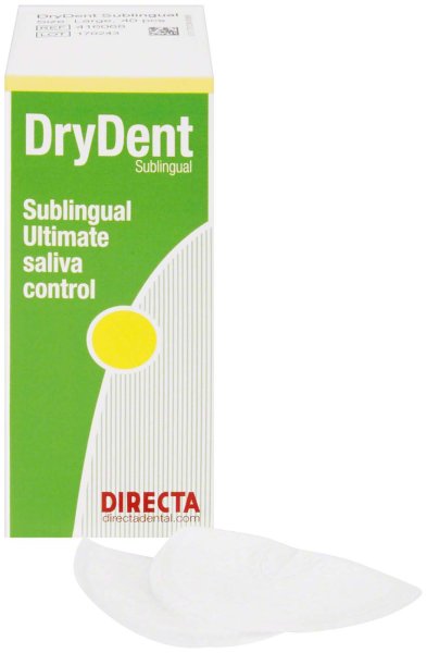 DryDent® Sublingual 40 Stück 38 x 60 x 2 mm
