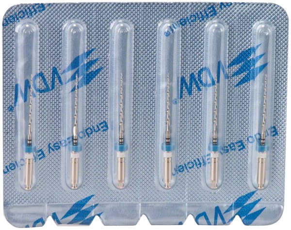 Mtwo® Instrumente **Blisterpackung** 6 Stück ABT 16 mm, 21 mm, Taper.04, ISO 045