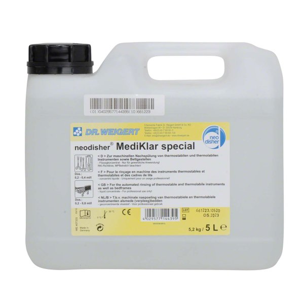 neodisher® MediKlar special 5 Liter