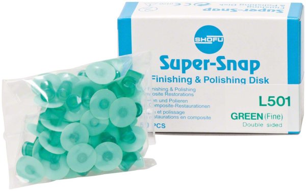 Super-Snap® **Nachfüllpackung** 50 Scheiben, grün, Körnung fein, standard