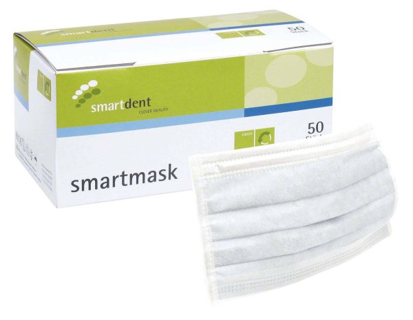 smartmask Mundschutz 50 Stück weiß