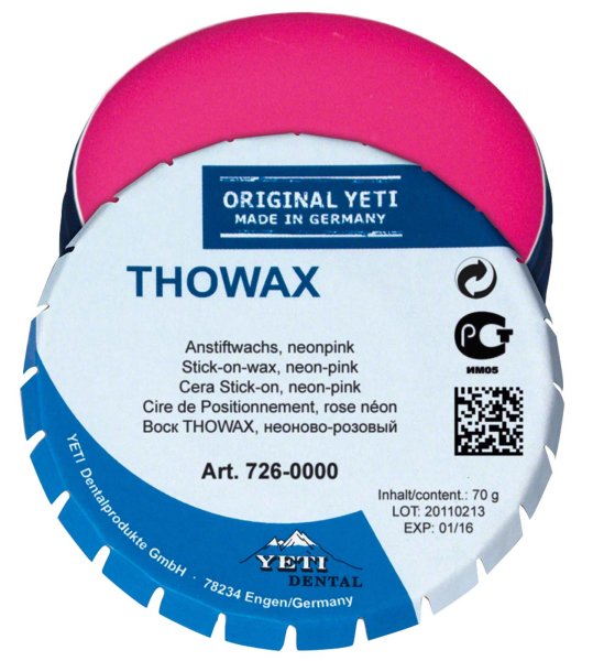 THOWAX Stick-on-Wachs 70 g, neonpink