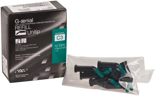 GC G-ænial® 10 x 0,28 g Unitip Anterior C3